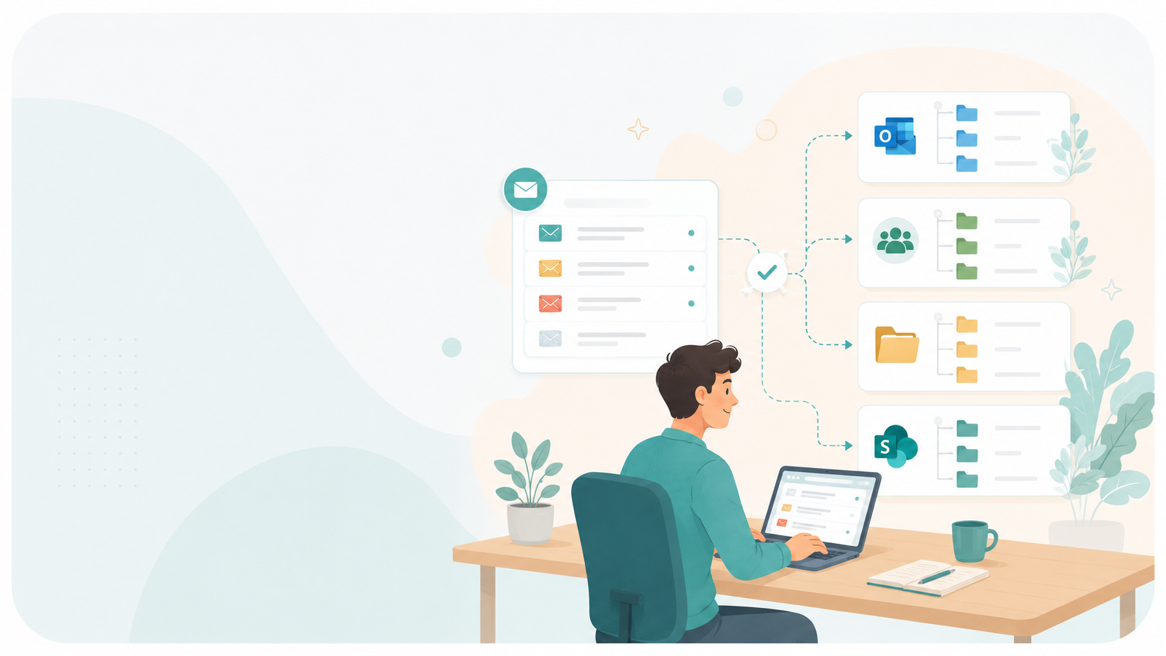 EmailFiler helping Outlook users file emails into shared project, client and SharePoint folders.